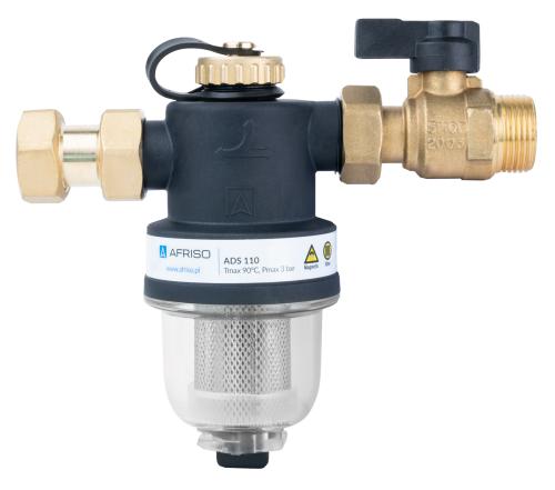 7711000 Компактный магнитный сепаратор шлама ADS 110, универсальные соединения НРП3/4" - Фотогалерея AFRISO 1
