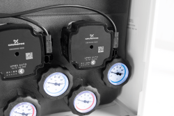 PrimoBox AZB 355 с гидрострелкой, 1 контур без смешивания и 2 контура со смесительным клапаном и приводом ARM