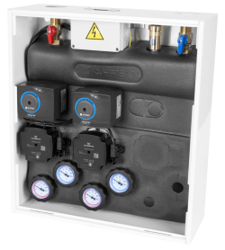 PrimoBox AZB 455 с коллектором, 2 контура со смесительным клапаном и приводом ARM