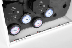 PrimoBox AZB 455 с коллектором, 2 контура со смесительным клапаном и приводом ARM