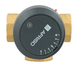 3-ходовой поворотный смесительный клапан ARV 382 Vario ProClick, DN20, ВР3/4", Kvs 3,5-9