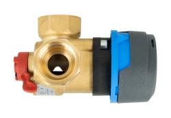 Управляющий набор ProClick: 3-ходовой поворотный смесительный клапан ARV 382 Vario ProClick, DN20, ВР3/4", Kvs 3,5-9 м³/ч + электрический привод ARM 343 ProClick