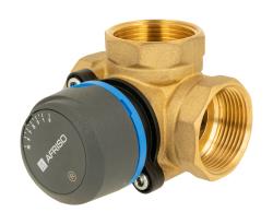 Управляющий набор ProClick: 3-ходовой поворотный смесительный клапан ARV 385 Vario ProClick, DN32, ВР1 1/4", Kvs 7,5-19 м³/ч + электрический привод ARM 343 ProClick