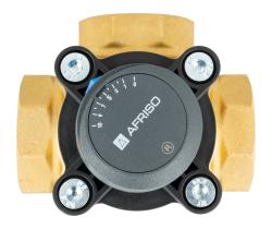 Управляющий набор ProClick: 3-ходовой поворотный смесительный клапан ARV 386 Vario ProClick, DN40, ВР1 1/2", Kvs 14-36 + электрический привод ARM 343 ProClick