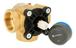 Управляющий набор ProClick: 3-ходовой поворотный смесительный клапан ARV 386 Vario ProClick, DN40, ВР1 1/2", Kvs 14-36 + электрический привод ARM 343 ProClick