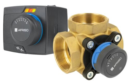 1338754 Управляющий набор ProClick: 3-ходовой поворотный смесительный клапан ARV 387 Vario ProClick, DN50, ВР2", Kvs 17-50 + электрический привод ARM 343 ProClick - Фотогалерея AFRISO 1