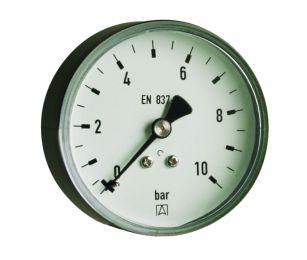 63128 Манометр RF 50, fi50 мм, 0÷10 бар, НР1/4", ax, кл. 2,5 - Фотогалерея AFRISO 1