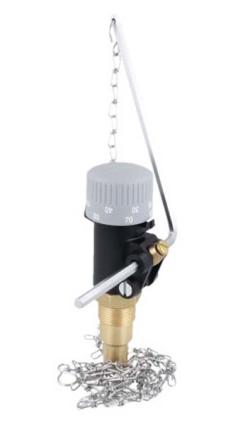 Термостатический регулятор тяги FR1, диапазон регулирования 30÷90°C, НР3/4"