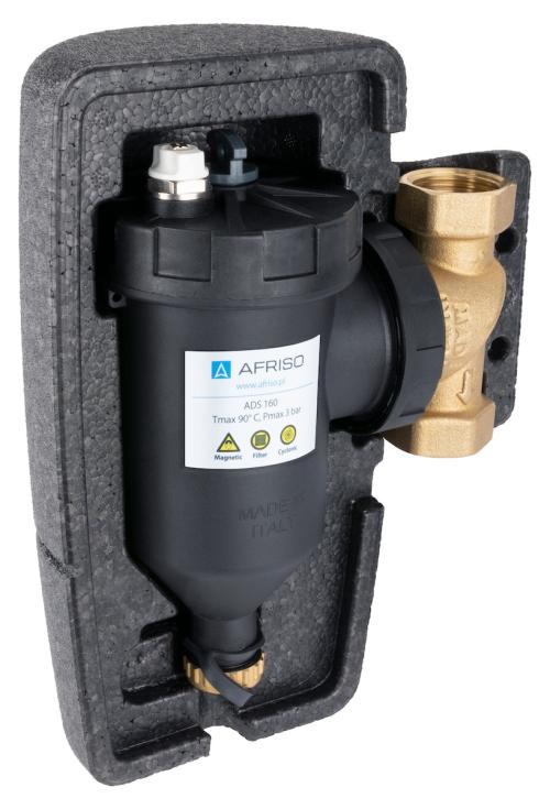 7716000 Магнитный сепаратор шлама ADS 160 с изоляцией, подвижное соединение ВРП1" - Фотогалерея AFRISO 1