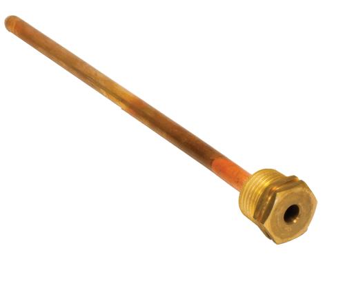 555002 Погружная гильза, fi7x8 мм, L 100 мм, НР1/2" - Фотогалерея AFRISO 1
