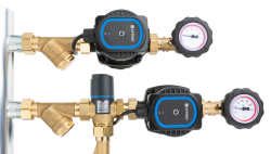 Смесительный набор с гидрострелкой BPS 901 AP, контур без смешивания и с термостатическим клапаном ATM 561, насосы AFRISO APH 160