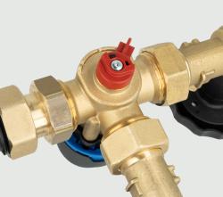 Насосный узел защиты котла от низкотемпературной коррозии BRA 130 AP с поворотным клапаном ARV ProClick, AFRISO APH 160