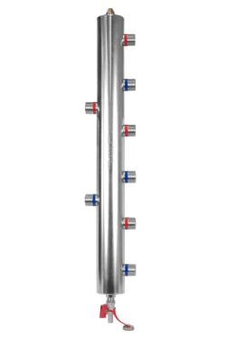 Коллектор BLH 890 с гидрострелкой на 3 контура, 70 кВт