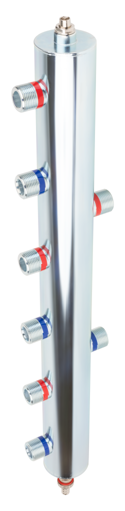 Коллектор BLH 890 с гидрострелкой на 3 контура, 70 кВт