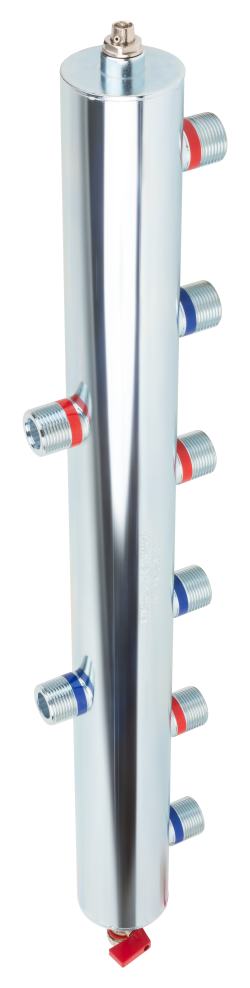 Коллектор BLH 890 с гидрострелкой на 3 контура, 70 кВт