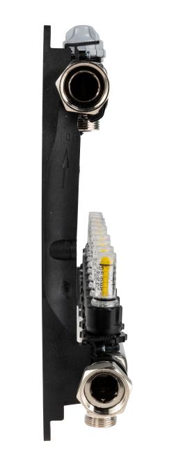 ProCalida VA 1C из нержавеющей стали, 10 контуров, гайки ВРП1'', 0,5 - 4,0 л/мин