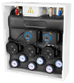 PrimoBox AZB 555 с коллектором, 1 контур без смешивания и 2 контура со смесительным клапаном и приводом ARM