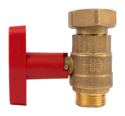 Отсечной клапан для сепаратора шлама ADS, гайка ВРП1 1/4" x НРП1"