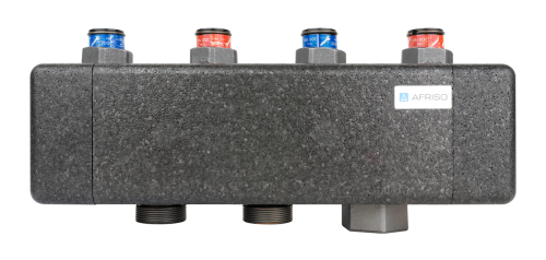 77319 Коллектор KSV 125-2, 160 кВт, для 2 насосных контуров - Фотогалерея AFRISO 1