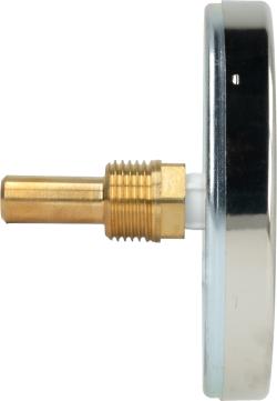 Термометр биметаллический BiTh 100, fi100 мм, 0÷120°C, L 40 мм, НР1/2", ax, кл. 2