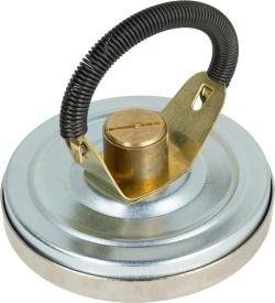Термометр биметаллический накладной ATh 63 F, fi63 мм, 0÷120°C, для труб 3/8"÷1 1/2", ax, кл. 2