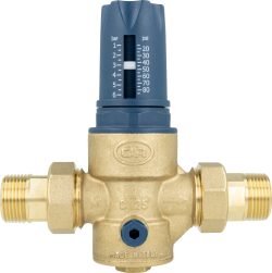 Редуктор давления воды BPR 423 с фильтрующей сеткой, полувинты НР1"