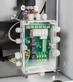 Гидравлический набор для тепловых насосов AMB 900, с погружным нагревателем 9 кВт, переключающим клапаном AZV, сепаратором шлама ADS 181, соединения ВР1 1/4"