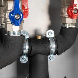 Гидравлический набор для тепловых насосов AMB 900, с погружным нагревателем 9 кВт, переключающим клапаном AZV, сепаратором шлама ADS 181, соединения ВР1 1/4"