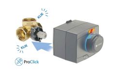 4-ходовой поворотный смесительный клапан ARV 485 ProClick, DN32, ВР1 1/4", Kvs 16