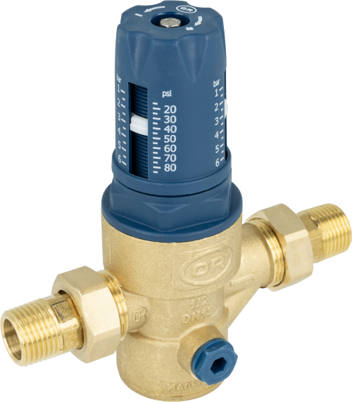 Редуктор давления воды BPR 421 с фильтрующей сеткой, полувинты НР1/2"