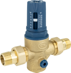 Редуктор давления воды BPR 422 с фильтрующей сеткой, полувинты НР3/4"